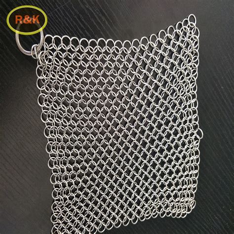 stainless steel chainmail sheet